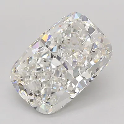 3.01ct F VVS2 Very Good Cut Cushion Lab Grown Diamond