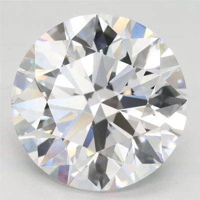 5.37ct D VVS1 Rare Carat Ideal Cut Round Lab Grown Diamond
