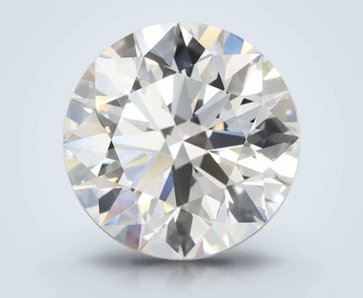 5.37ct D VVS1 Rare Carat Ideal Cut Round Lab Grown Diamond