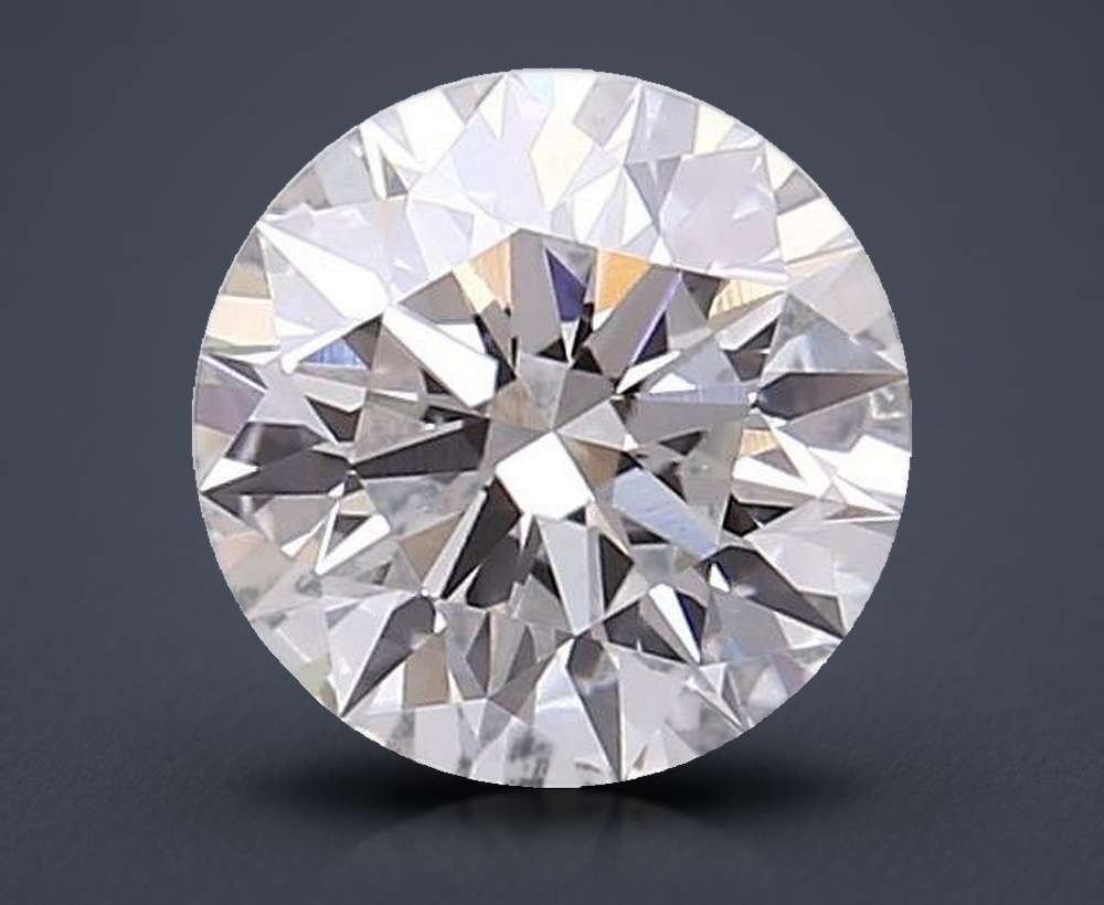 1.60ct G VVS2 Rare Carat Ideal Cut Round Lab Grown Diamond