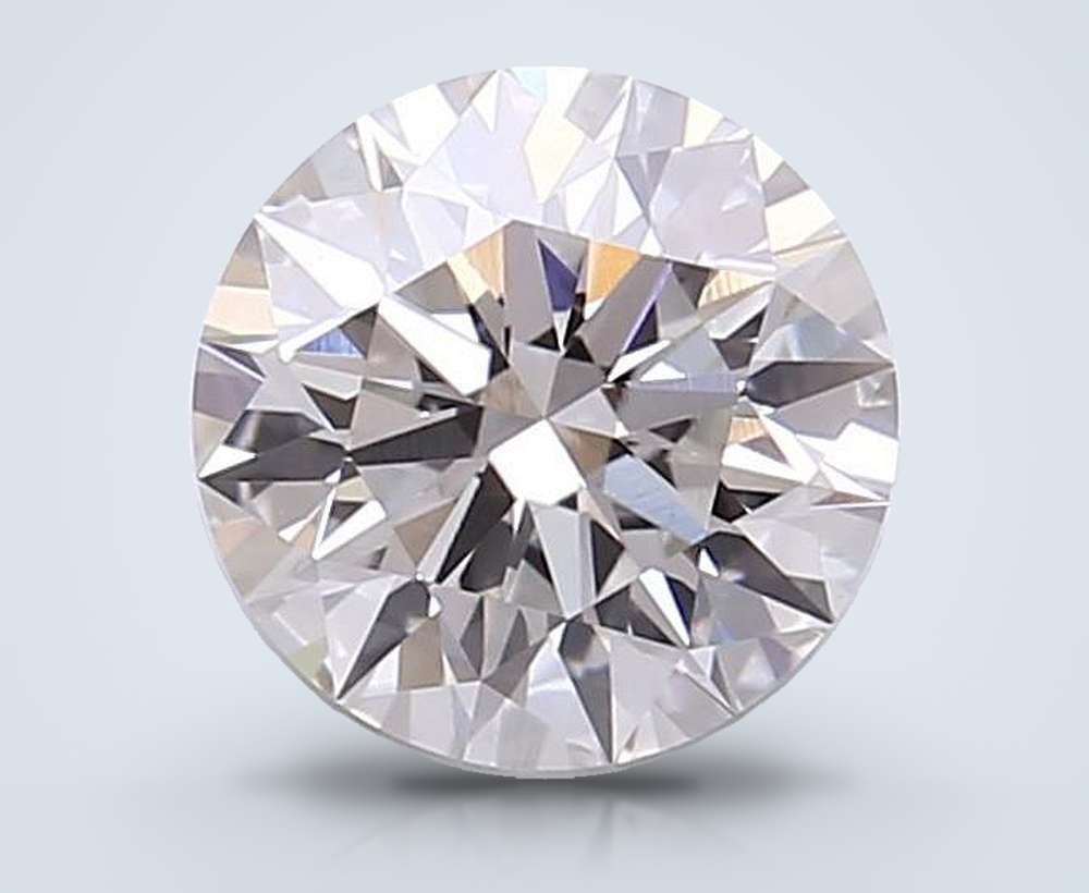 1.60ct G VVS2 Rare Carat Ideal Cut Round Lab Grown Diamond