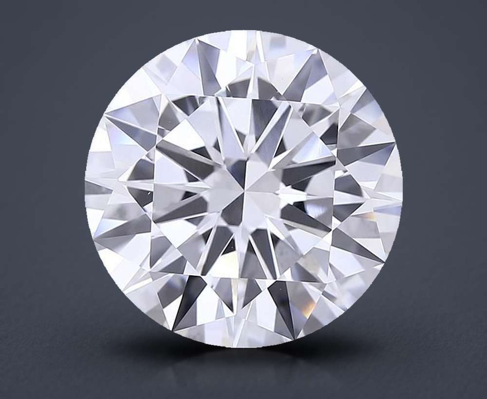 9.51ct F VVS2 Excellent Cut Round Lab Grown Diamond