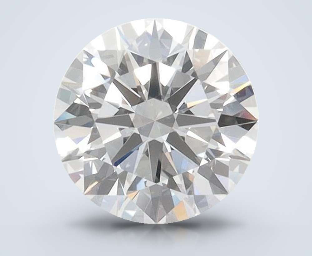 1.38ct D VVS1 Rare Carat Ideal Cut Round Lab Grown Diamond