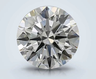 3.51ct J SI1 Rare Carat Ideal Cut Round Diamond