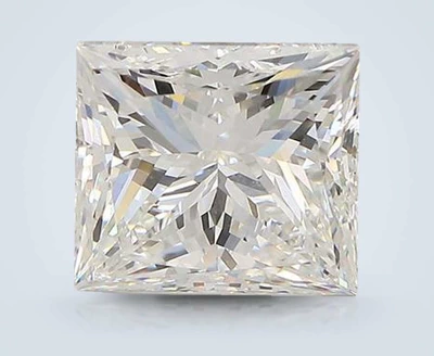 3.14ct G VVS2 Excellent Cut Princess Diamond