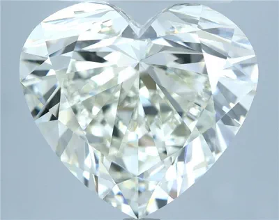 5.53ct I VVS2 Very Good Cut Heart Diamond
