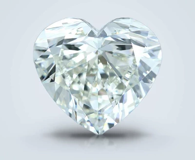 5.51ct I VVS2 Very Good Cut Heart Diamond