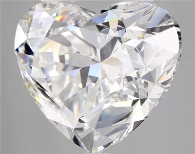 10.01ct E VS2 Excellent Cut Heart Diamond