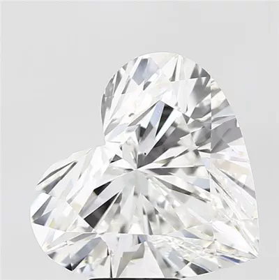 8.04ct G VS2 Rare Carat Ideal Cut Heart Lab Grown Diamond