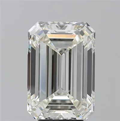 6.23ct K IF Rare Carat Ideal Cut Emerald Diamond