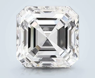1.04ct E IF Rare Carat Ideal Cut Asscher Lab Grown Diamond