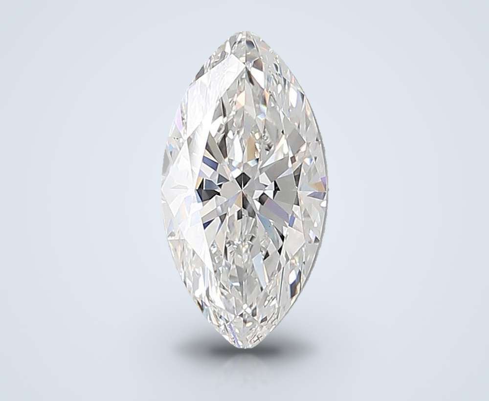 6.04ct E VS1 Rare Carat Ideal Cut Marquise Lab Grown Diamond