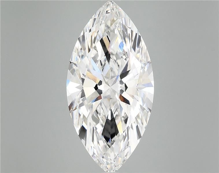 8.08ct F VVS2 Rare Carat Ideal Cut Marquise Lab Grown Diamond
