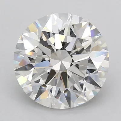 5.04ct D VVS1 Rare Carat Ideal Cut Round Lab Grown Diamond