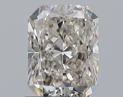1.01ct J SI2 Rare Carat Ideal Cut Radiant Diamond