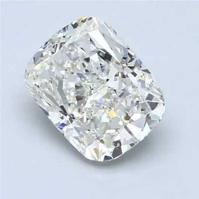 3.01ct J SI1 Very Good Cut Cushion Diamond