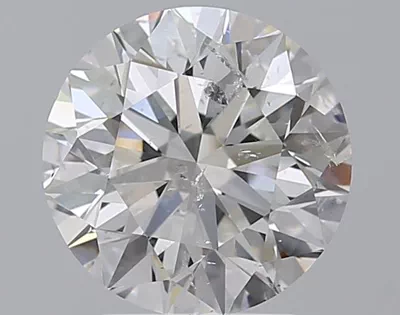 3.01ct E SI2 Excellent Cut Round Diamond