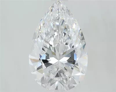 17.02ct F VVS2 Rare Carat Ideal Cut Pear Lab Grown Diamond