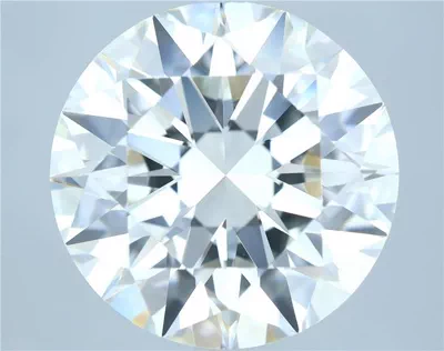 7.02ct I VVS2 Rare Carat Ideal Cut Round Diamond