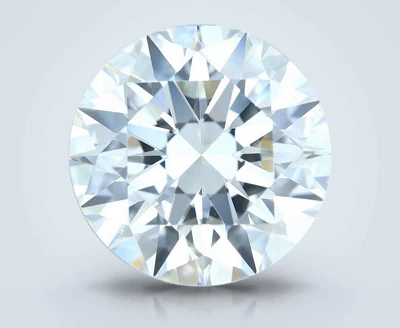 7.02ct I VVS2 Rare Carat Ideal Cut Round Diamond