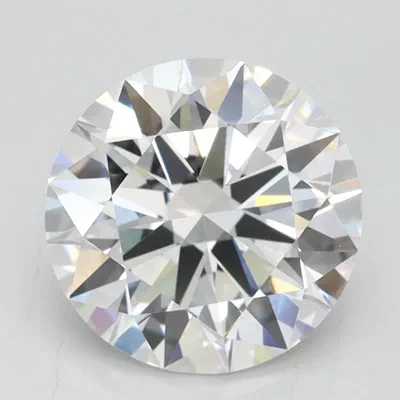 1.50ct D FL Rare Carat Ideal Cut Round Lab Grown Diamond