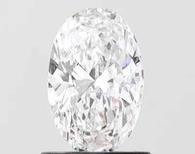 0.92ct E SI1 Rare Carat Ideal Cut Oval Lab Grown Diamond