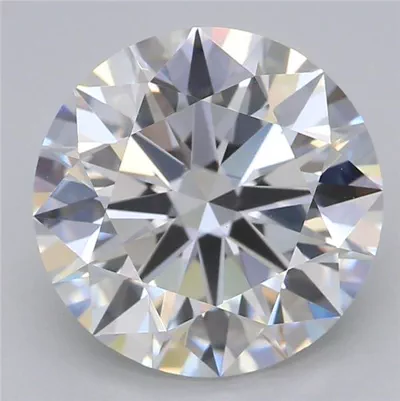 2.59ct F VVS2 Rare Carat Ideal Cut Round Lab Grown Diamond