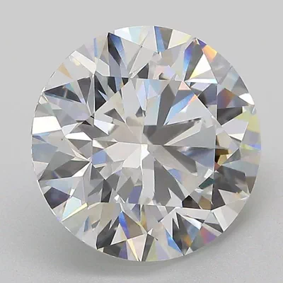 4.39ct D VS1 Rare Carat Ideal Cut Round Lab Grown Diamond