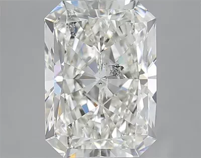 3.01ct J SI2 Rare Carat Ideal Cut Radiant Diamond