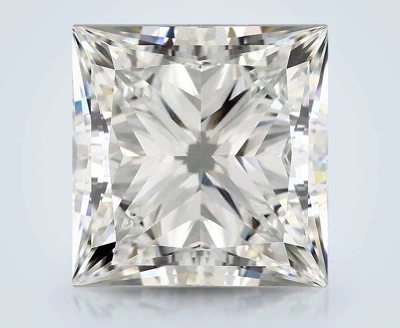10.46ct F VVS2 Rare Carat Ideal Cut Princess Lab Grown Diamond