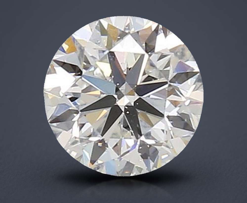 1.01ct F SI1 Very Good Cut Round Diamond