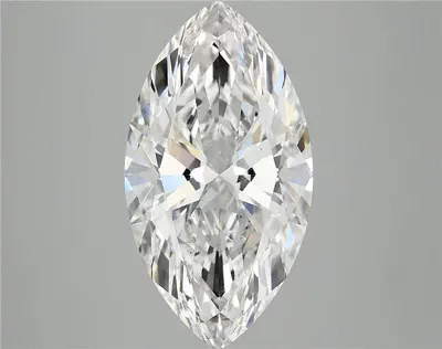 5.03ct F VS2 Rare Carat Ideal Cut Marquise Lab Grown Diamond