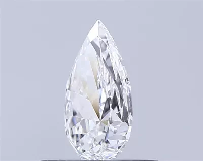 0.52ct D VS2 Very Good Cut Pear Diamond