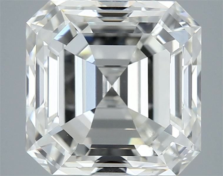 4.04ct G VS2 Very Good Cut Asscher Diamond