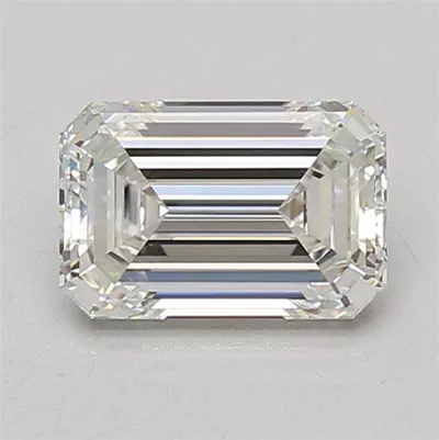 1.57ct G VVS2 Rare Carat Ideal Cut Emerald Lab Grown Diamond