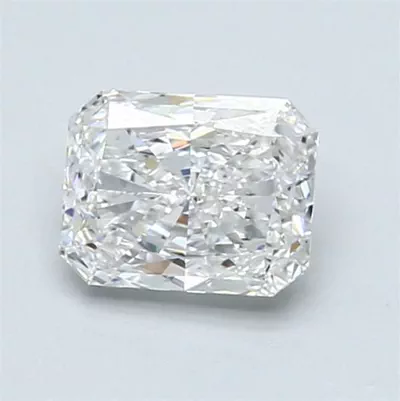 1.01ct E VS2 Rare Carat Ideal Cut Radiant Diamond
