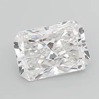 5.02ct E VVS2 Rare Carat Ideal Cut Radiant Lab Grown Diamond