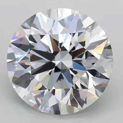 2.05ct D VVS2 Rare Carat Ideal Cut Round Lab Grown Diamond