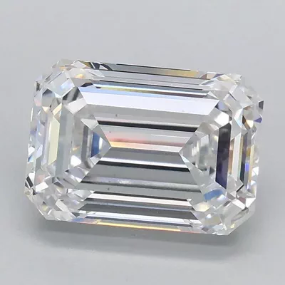 2.06ct E VS1 Rare Carat Ideal Cut Emerald Lab Grown Diamond
