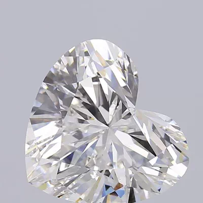8.08ct F VS1 Rare Carat Ideal Cut Heart Lab Grown Diamond