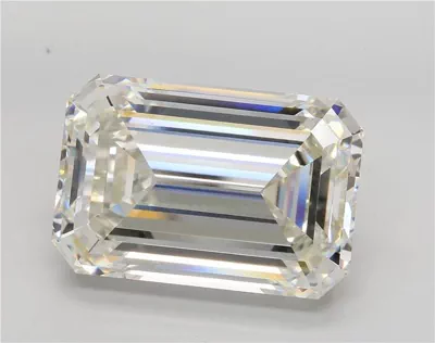 31.03ct H VS1 Rare Carat Ideal Cut Emerald Lab Grown Diamond