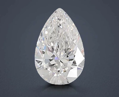 2.34ct E VVS2 Rare Carat Ideal Cut Pear Lab Grown Diamond