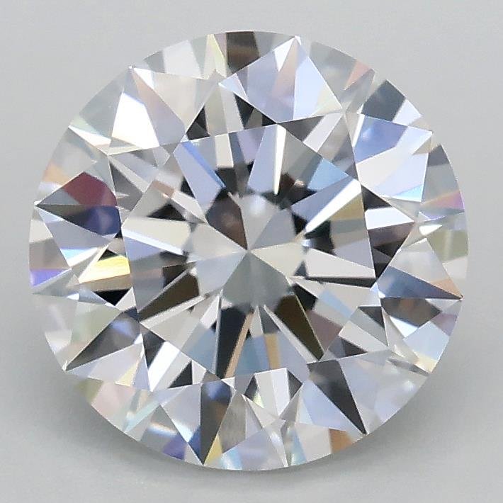 2.04ct D VVS2 Rare Carat Ideal Cut Round Lab Grown Diamond