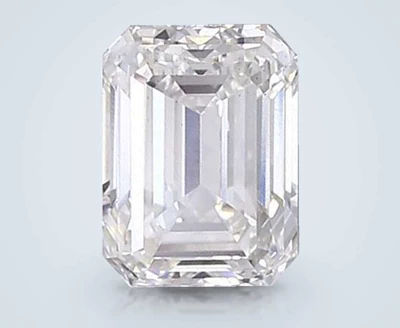 1.89ct G VS2 Excellent Cut Emerald Lab Grown Diamond