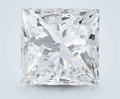 4.01ct H VS2 Rare Carat Ideal Cut Princess Lab Grown Diamond