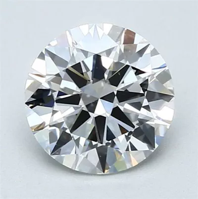 1.90ct D VS2 Rare Carat Ideal Cut Round Diamond