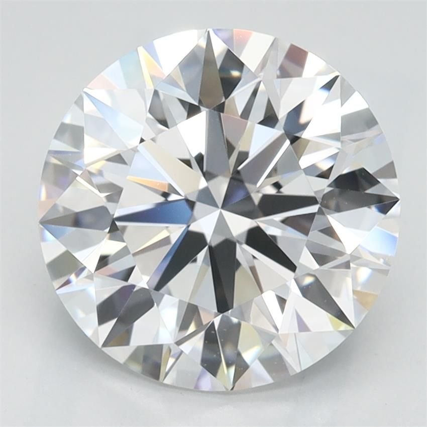 2.77ct D VVS1 Rare Carat Ideal Cut Round Lab Grown Diamond