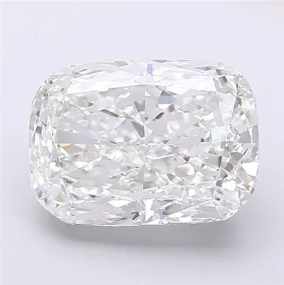 6.01ct F VVS2 Very Good Cut Cushion Lab Grown Diamond
