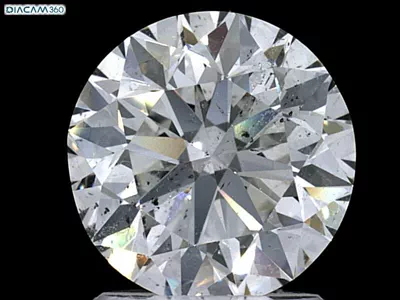 2.03ct E SI2 Very Good Cut Round Diamond