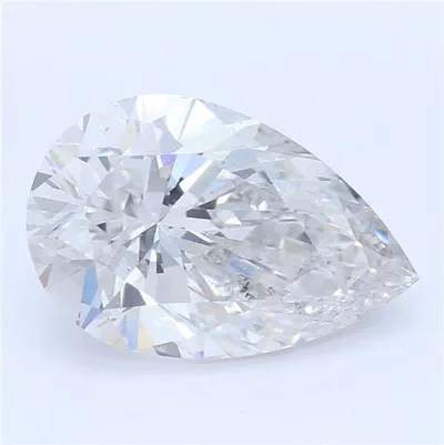2.08ct F SI1 Rare Carat Ideal Cut Pear Lab Grown Diamond